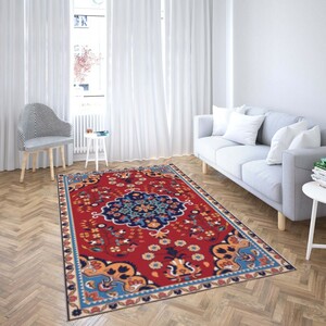 روفرشی کشدار طرح سنتی و مدرن مناسب هال و پذیرایی برند دفه کد TS 868