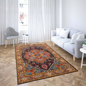 روفرشی کشدار طرح سنتی و مدرن مناسب هال و پذیرایی برند دفه کد TS 870