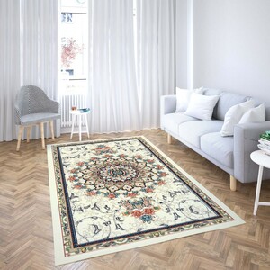 روفرشی کشدار طرح سنتی و مدرن مناسب هال و پذیرایی برند دفه کد TS 889