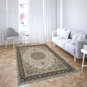 روفرشی کشدار طرح سنتی و مدرن مناسب هال و پذیرایی برند دفه کد TS 983