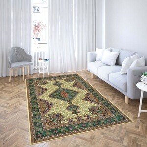 روفرشی کشدار طرح سنتی و مدرن مناسب هال و پذیرایی برند دفه کد TS 1015