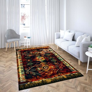 روفرشی کشدار طرح سنتی و مدرن مناسب هال و پذیرایی برند دفه کد TS 1031