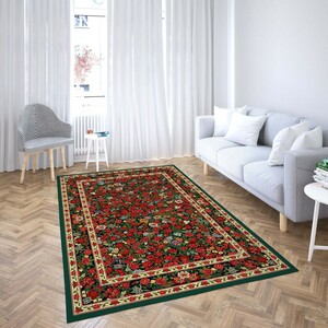 روفرشی کشدار طرح سنتی و مدرن مناسب هال و پذیرایی برند دفه کد TS 1039