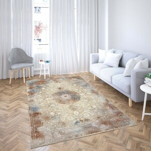 روفرشی کشدار طرح سنتی و مدرن مناسب هال و پذیرایی برند دفه کد TS 1053