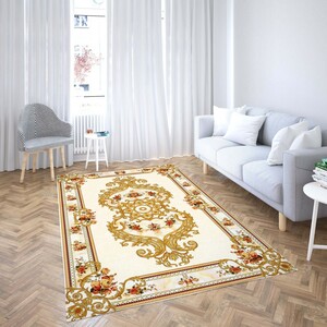 روفرشی کشدار طرح سنتی و مدرن مناسب هال و پذیرایی برند دفه کد TS 1061