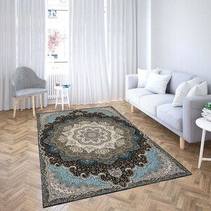 روفرشی کشدار طرح سنتی و مدرن مناسب هال و پذیرایی برند دفه کد TS 1098