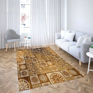 روفرشی کشدار طرح سنتی و مدرن مناسب هال و پذیرایی برند دفه کد TS 1129