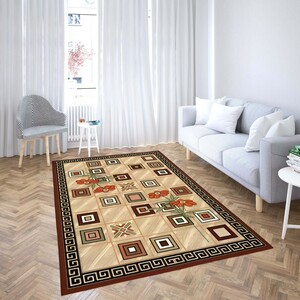 روفرشی کشدار طرح سنتی و مدرن مناسب هال و پذیرایی برند دفه کد TS 1130