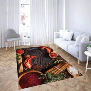 روفرشی کشدار طرح فانتزی مناسب آشپزخانه برند دفه کد TS 927