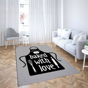 روفرشی کشدار طرح فانتزی مناسب آشپزخانه برند دفه کد TS 987