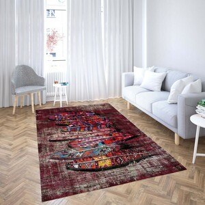 روفرشی کشدار طرح فانتزی برند دفه کد TD 522