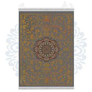 فرشینه دفه از جنس پارچه شانل ترک طرح فانتزی کد TM 11