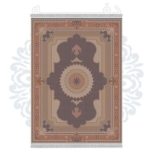 فرشینه دفه از جنس پارچه شانل ترک طرح فانتزی کد TM 44