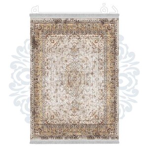 فرشینه دفه از جنس پارچه شانل ترک طرح فانتزی کد TM 62