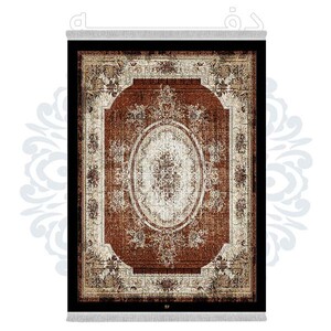 فرشینه دفه از جنس پارچه شانل ترک طرح فانتزی کد TM 63