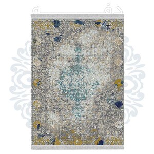 فرشینه دفه از جنس پارچه شانل ترک طرح فانتزی کد TM 70