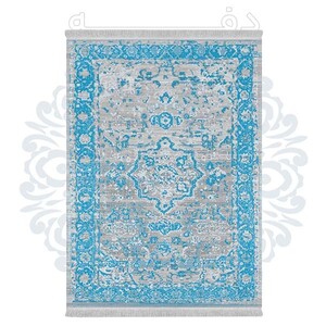 فرشینه دفه از جنس پارچه شانل ترک طرح فانتزی کد TM 113