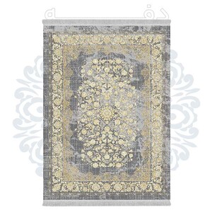 فرشینه دفه از جنس پارچه شانل ترک طرح فانتزی کد TM 118