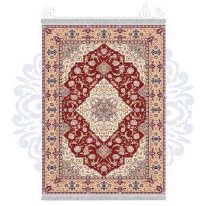 فرشینه دفه از جنس پارچه شانل ترک طرح فانتزی کد TM 120