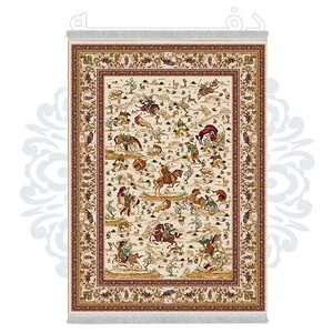 فرشینه دفه از جنس پارچه شانل ترک طرح فانتزی کد TM 147