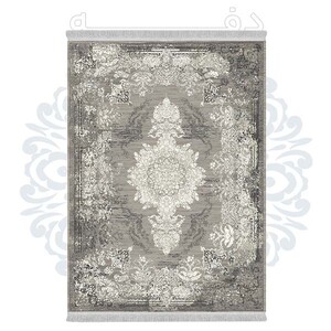 فرشینه دفه از جنس پارچه شانل ترک طرح فانتزی کد TM 148