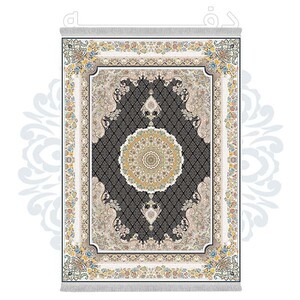 فرشینه دفه از جنس پارچه شانل ترک طرح فانتزی کد TM 165