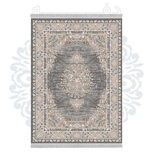 فرشینه دفه از جنس پارچه شانل ترک طرح فانتزی کد TM 175