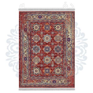 فرشینه دفه از جنس پارچه شانل ترک طرح فانتزی کد TM 250