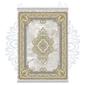 فرشینه دفه از جنس پارچه شانل ترک طرح فانتزی کد TM 258