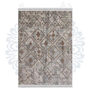 فرشینه دفه از جنس پارچه شانل ترک طرح فانتزی کد TM 273