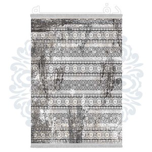 فرشینه دفه از جنس پارچه شانل ترک طرح فانتزی کد TM 293