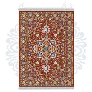 فرشینه دفه از جنس پارچه شانل ترک طرح فانتزی کد TM 333