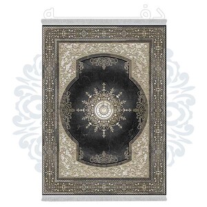 فرشینه دفه از جنس پارچه شانل ترک طرح فانتزی کد TM 340