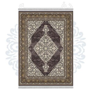 فرشینه دفه از جنس پارچه شانل ترک طرح فانتزی کد TM 341