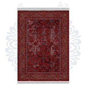 فرشینه دفه از جنس پارچه شانل ترک طرح فانتزی کد TM 343