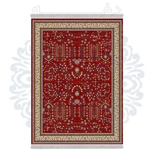 فرشینه دفه از جنس پارچه شانل ترک طرح فانتزی کد TM 345