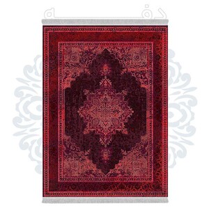 فرشینه دفه از جنس پارچه شانل ترک طرح فانتزی کد TM 361