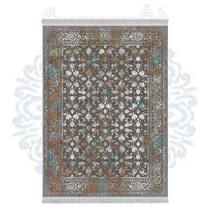 فرشینه دفه از جنس پارچه شانل ترک طرح فانتزی کد TM 376