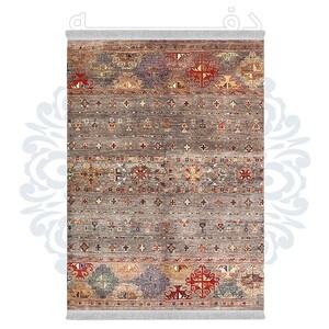 فرشینه دفه از جنس پارچه شانل ترک طرح فانتزی کد TM 382