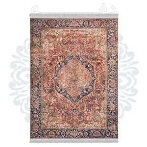 فرشینه دفه از جنس پارچه شانل ترک طرح فانتزی کد TM 391