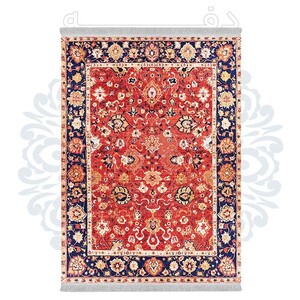 فرشینه دفه از جنس پارچه شانل ترک طرح فانتزی کد TM 395