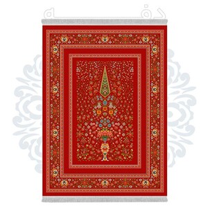 فرشینه دفه از جنس پارچه شانل ترک طرح فانتزی کد TM 399