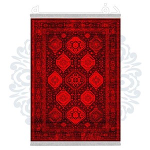 فرشینه دفه از جنس پارچه شانل ترک طرح فانتزی کد TM 406