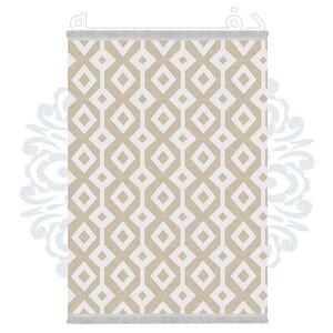 فرشینه دفه از جنس پارچه شانل ترک طرح فانتزی کد TM 407