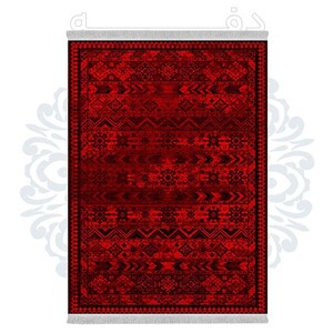 فرشینه دفه از جنس پارچه شانل ترک طرح فانتزی کد TM 415