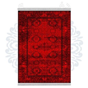 فرشینه دفه از جنس پارچه شانل ترک طرح فانتزی کد TM 418