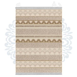 فرشینه دفه از جنس پارچه شانل ترک طرح فانتزی کد TM 421