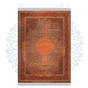 فرشینه دفه از جنس پارچه شانل ترک طرح فانتزی کد TM 422