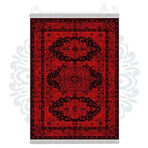 فرشینه دفه از جنس پارچه شانل ترک طرح فانتزی کد TM 423