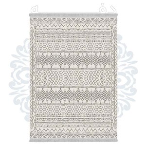 فرشینه دفه از جنس پارچه شانل ترک طرح فانتزی کد TM 433